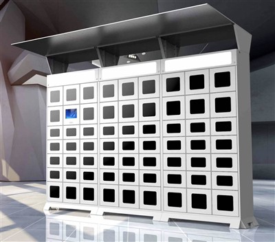 What is the using scenarios of food or grocery delivery locker.